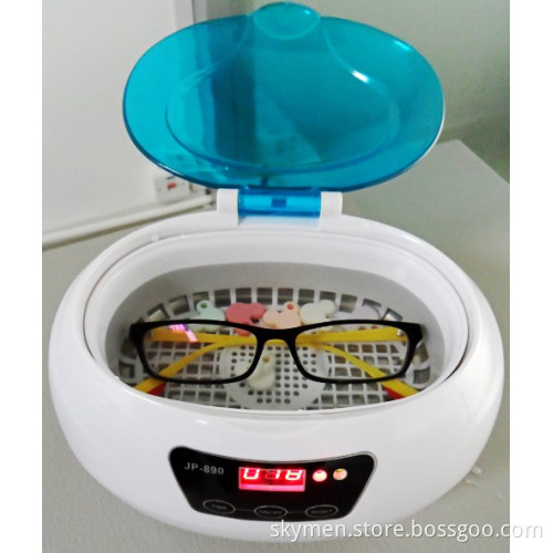 Skymen Manufacture for Wholesale Ultra Wave Eyeglasses Watch Jewelry Denture Sonic Cleaner
